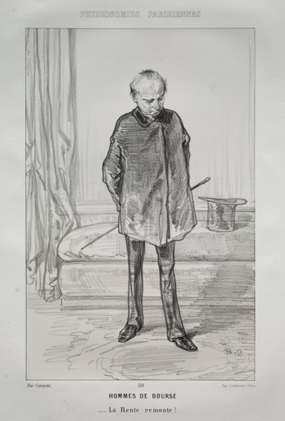 Børsmænd. af Paul Gavarni