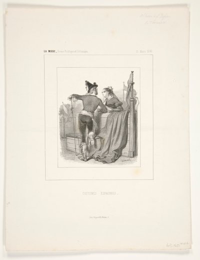 LE TOREADOR. af Paul Gavarni