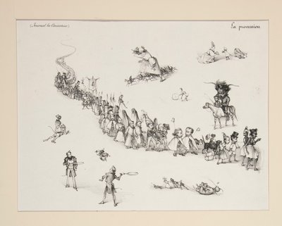 Djævelens procession af Paul Gavarni