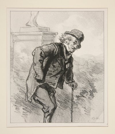 Chevalier Desgrieux. af Paul Gavarni