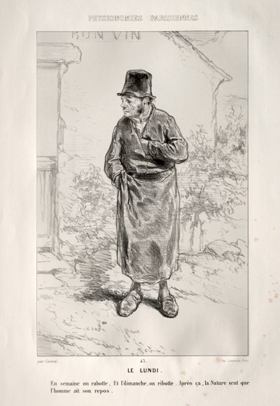 Mandag af Paul Gavarni