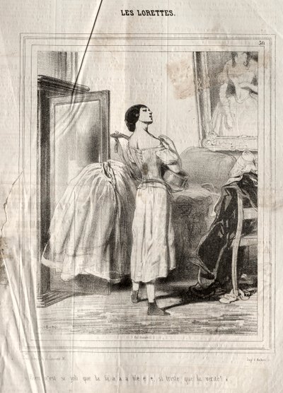 The Lorettes af Paul Gavarni