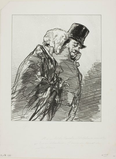 Les Lorettes vieillies: ...Og ved varietéballet, Adolphe... af Paul Gavarni