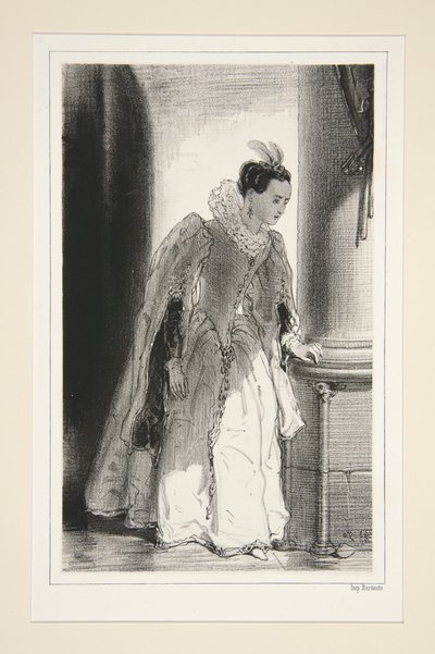 MARGARET AF FRANKRIG. 1560. af Paul Gavarni