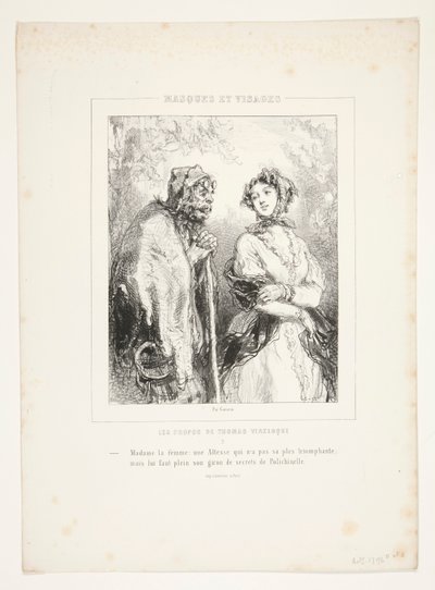 Madame la femme: en højhed, der n af Paul Gavarni