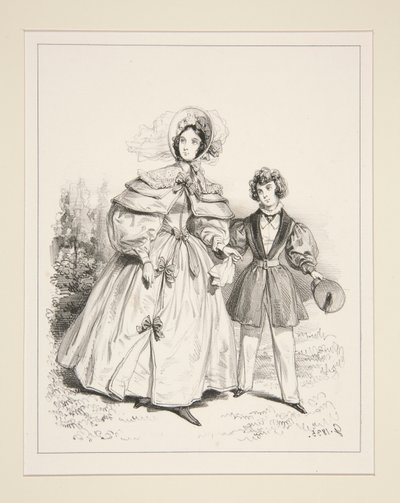 MORGEN Uagtsomhed. 1835. af Paul Gavarni