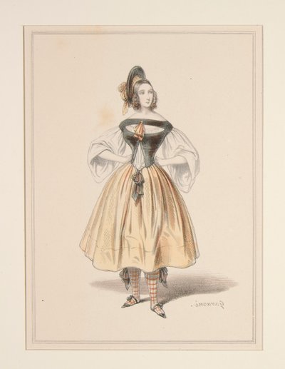 NY GAVARNI CROSS-DRESSING. Henrettet af Babin, af Paul Gavarni