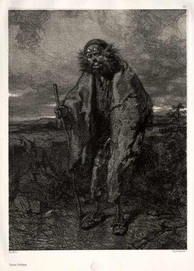 Gamle og moderne kunstnere: Thomas Vireloque. af Paul Gavarni