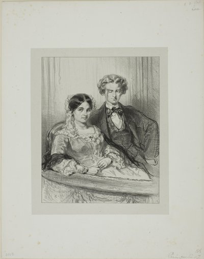 Her og der: Phèdre på Théâtre-Francais... af Paul Gavarni
