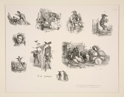 Små figurer XVII. af Paul Gavarni