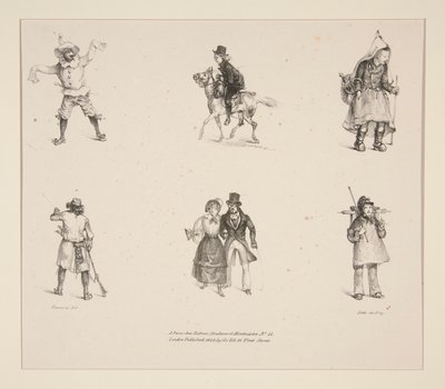 Små figurer XVI. af Paul Gavarni