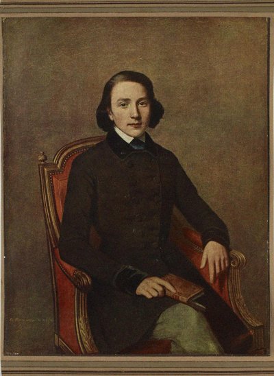 Portræt af Victor Hugo 1802-1885 af Paul Gavarni