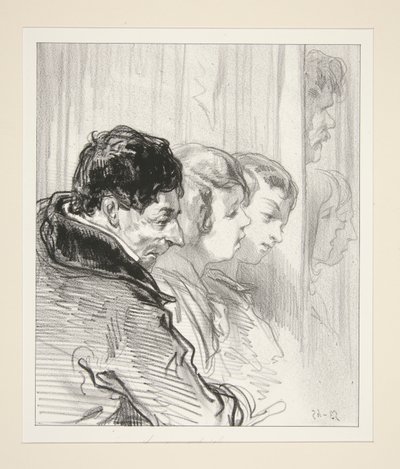 Men bedstefar, hans Polichinelle de Seraphin n af Paul Gavarni