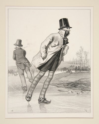 SIR WALTER SPOTT, fra Dublin, turist, orientalist (sic) og papist. af Paul Gavarni