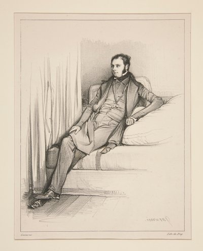 S. Henry Berthoud af Paul Gavarni