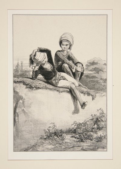 Thimothee (sic) Et Filemon af Paul Gavarni