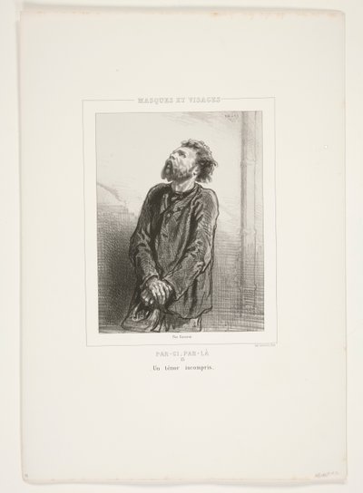 En misforstået tenor. af Paul Gavarni