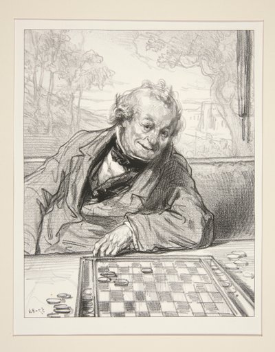 En dame at beholde, ser du, det ville ikke være et hav at drikke af Paul Gavarni