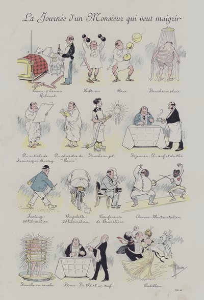 Dagen for en herre, der ønsker at tabe sig af Paul Guillaume