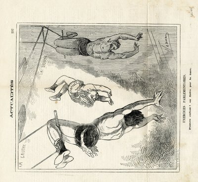 Illustration af Hadol (1835-1875) i Le Charivari af Paul Hadol