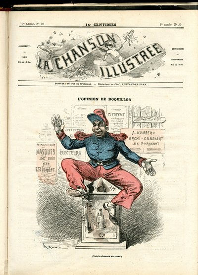La Chanson illustree (magasin), nummer 39 af Paul Hadol
