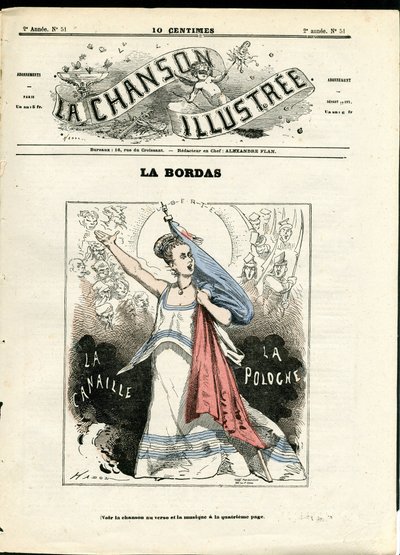 La Chanson illustree (magasin), nummer 51 af Paul Hadol