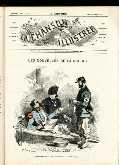 La Chanson illustree (magasin), nummer 77 af Paul Hadol