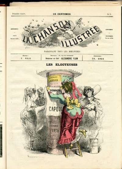 La Chanson illustree (magasin), nummer 9 af Paul Hadol