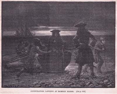 Sammensvorne lander ved Romney Marsh AD 1696 af Paul Hardy