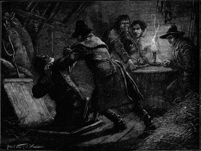 Cato Street-konspiratorernes overraskelse, London, 1820 1906. af Paul Hardy