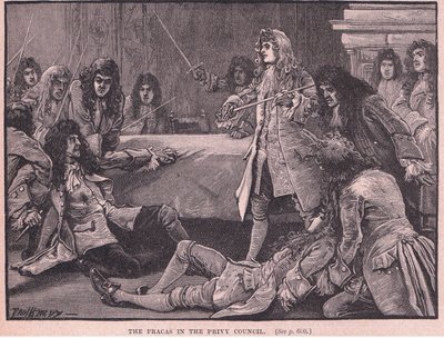 Balladen i det private råd AD 1711 af Paul Hardy