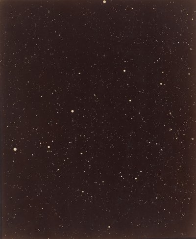 Et udsnit af stjernebilledet Cygnus 13. august 1885, 1885 af Paul Henry
