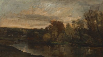 Le Bas Meudon (en bugtning af Seinen nær Paris) af Paul Huet