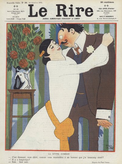 Illustration til Le Rire af Paul Iribe