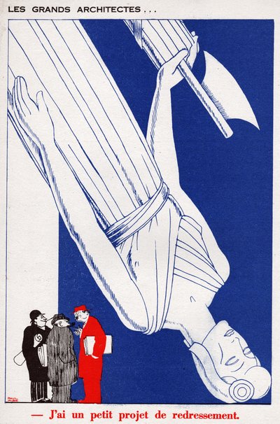 Marianne og Leon Blum. Marianne og Leon Blum. af Paul Iribe