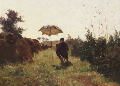 En plein air, 1870. af Paul Joseph Constantin Gabriel