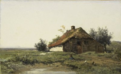 Gård på de åbne marker af Paul Joseph Constantin Gabriel