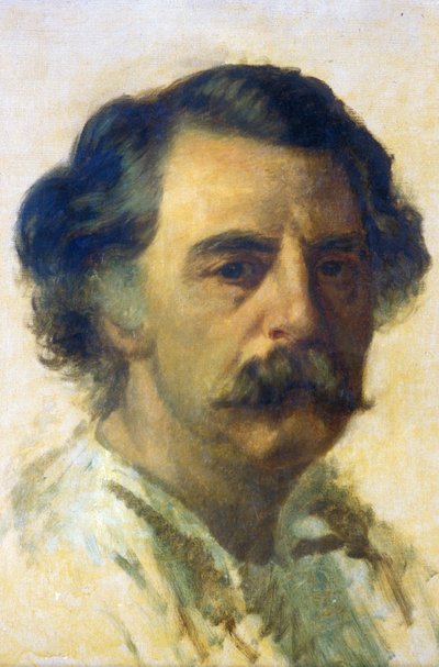 Portræt af Jules Barbey d