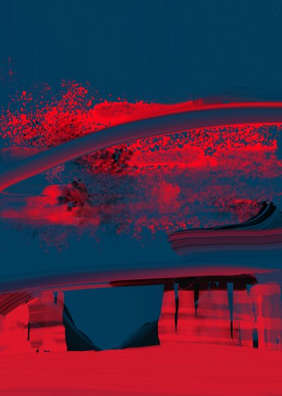 Goorialla, 2023 (digital kunst) af Paul Kempton
