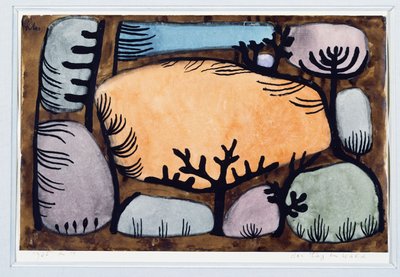 En dag i skoven af Paul Klee