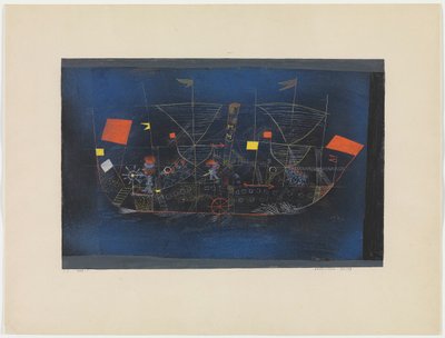 Eventyrskib Eventyrskibet, 1927. af Paul Klee