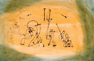 Abstrakt trio, 1923 af Paul Klee