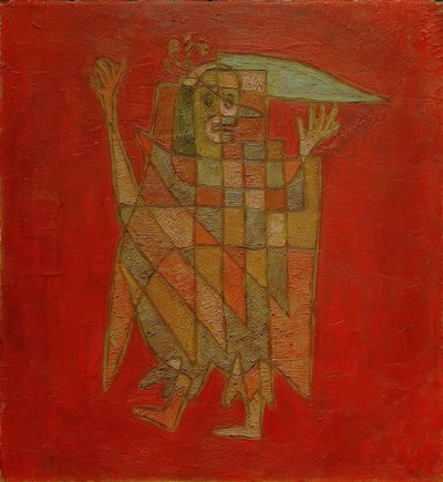 Allegorisk figur (fading) af Paul Klee