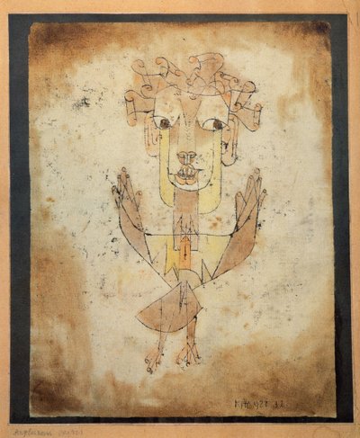 Ny engel, 1920 af Paul Klee