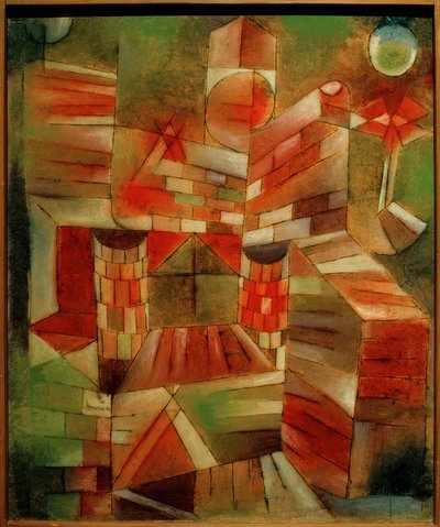 Arkitektur m. d. Fenster af Paul Klee