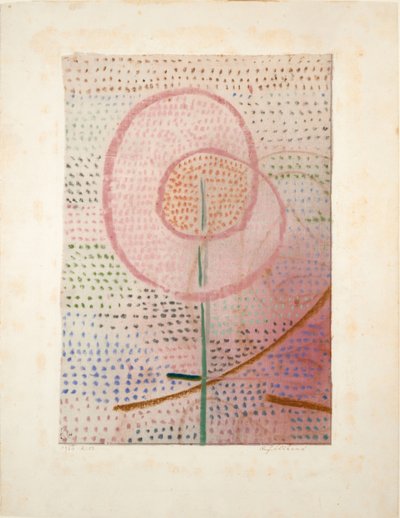 Blossoming, 1934. af Paul Klee