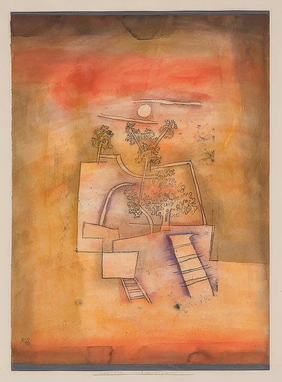 Trækultur. 1924 af Paul Klee