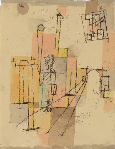 Før festen, 1920. af Paul Klee