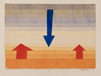 Hilsen, 1922. af Paul Klee