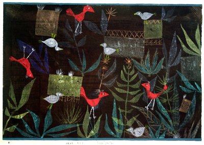 Bird Garden af Paul Klee